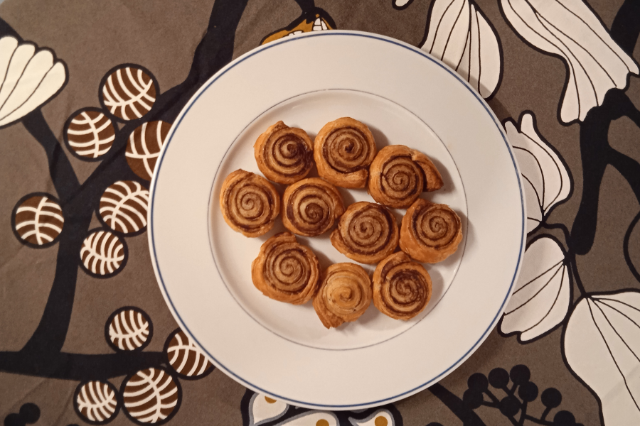 Recette de cuisine : Mini cinnamon rolls